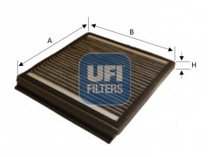 Фильтр, воздух во внутренном пространстве UFI Filters 54.235.00 (фото 1)