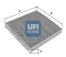 Фильтр, воздух во внутренном пространстве UFI Filters 54.150.00 (фото 1)