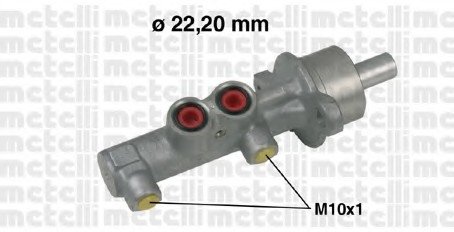 Главный тормозной цилиндр Metelli 05-0538