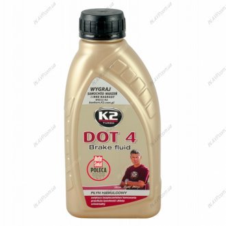 DOT 4 500ml Гальмівна рідина K2 T1041