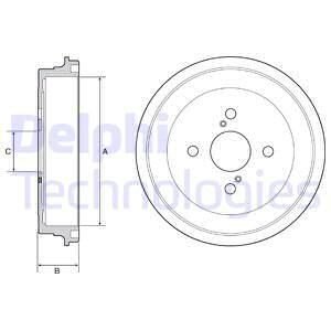 BEBEN HAM.TOYOTA YARIS 05- Delphi BF547