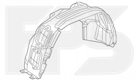 Підкрилок пластиковый FPS Forma Parts System FP3813388