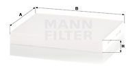 Фільтр салону MANN MANN-FILTER CU24024