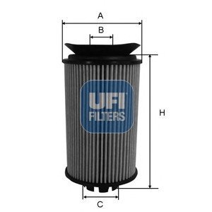 Масляный фильтр UFI UFI Filters 25.092.00