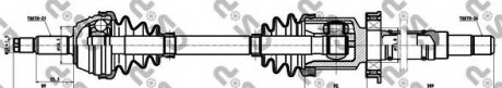 Приводной вал GSP GSP AUTOMOTIVE 218015