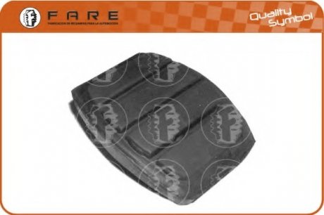 Педальные накладка, педаль тормоз FARE SA 0417 (фото 1)