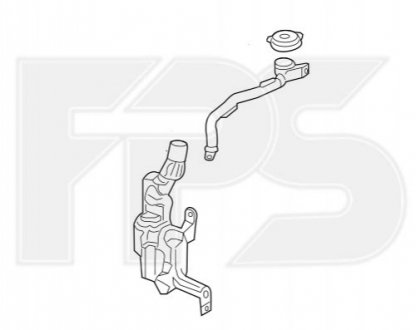 Бачок вмістом більш як 2 л FPS Forma Parts System FP 3034 100