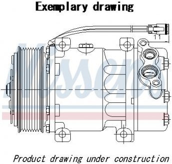 KOMPRESOR KLIMATYZACJI FIAT Nissens A/S 890269 (фото 1)