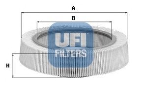 Воздушный фильтр UFI Filters 30.917.01 (фото 1)