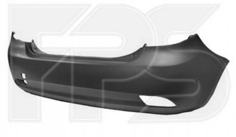 Бампер FPS Forma Parts System FP 4014 951