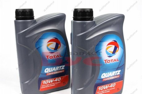 Олива моторна QUARTZ 7000 ENERGY 10W-40 1л Total 214112