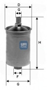 Топливный фильтр UFI Filters 31.503.00 (фото 1)