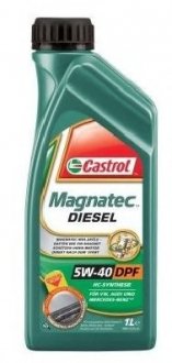 Моторное масло Magnatech Diesel DPF / 5w40 / 1л. / (ACEA C3, API SN/CF) Castrol 1502B8 (фото 1)