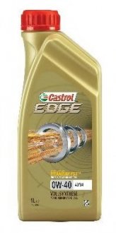 Моторное масло EDGE / 0W40 / 1л. / (ACEA A3/B4) Castrol 15336D (фото 1)