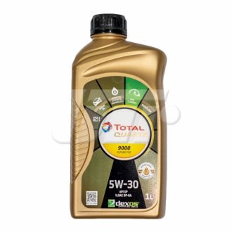 Олива моторна QUARTZ 9000 FUTURE FGC 5W30 1л Total 214318