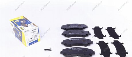 Комплект тормозных колодок, дисковый тормоз ICER Brakes 182202 (фото 1)