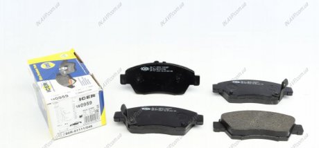 Комплект тормозных колодок, дисковый тормоз ICER Brakes 180959 (фото 1)