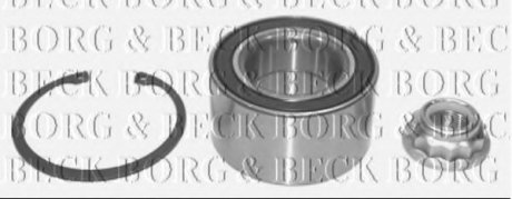Комплект подшипника ступицы колеса Borg & Beck BWK719 (фото 1)