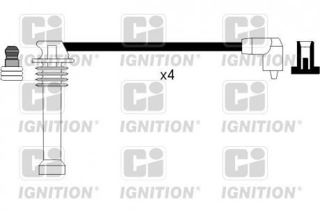 Комплект проводов зажигания HAZELL QUINTON XC710