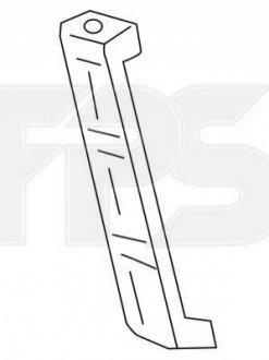 Кріплення бампера FPS Forma Parts System FP 1728 962