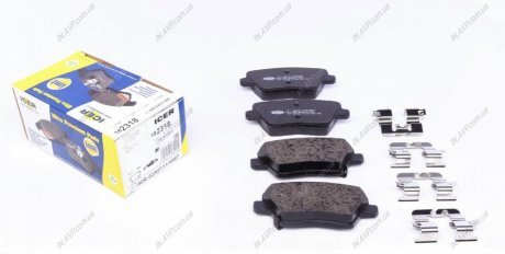 Колодки тормозные ICER ICER Brakes 182318