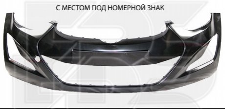 Бампер FPS Forma Parts System FP 3244 901