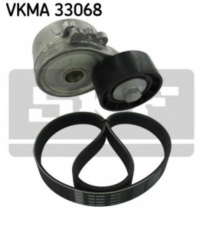 Поликлиновой ременный комплект SKF VKMA 33068 (фото 1)