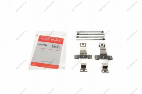 Комплект приладдя, накладка дискового гальма QUICK BRAKE OJD Quick Brake 109-0122
