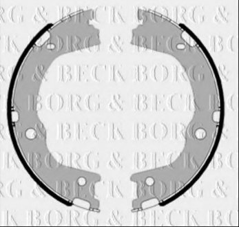 Комплект тормозных колодок Borg & Beck BBS6466 (фото 1)