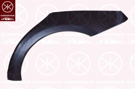Боковина, 4-DR, арка крыла KLOKKERHOLM 3506582