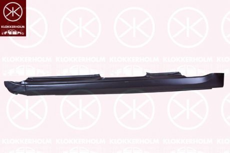 Накладка порога, рем часть KLOKKERHOLM 2027011