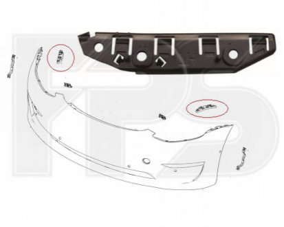 Кріплення пластикове FPS Forma Parts System FP 8502 933