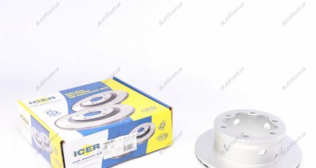 Диск гальмівний ICER ICER Brakes 78BD0185-1