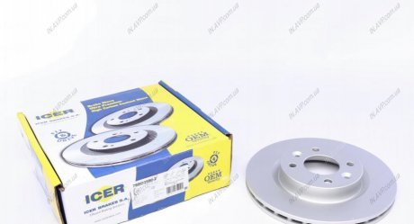 Диск гальмівний ICER Brakes 78BD3550-2 (фото 1)