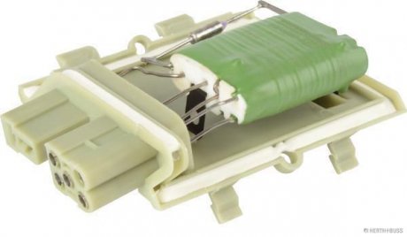 Резистор вентилятора пічки, постоянный HERTH+BUSS ELPARTS JAKOPARTS 75614926 (фото 1)
