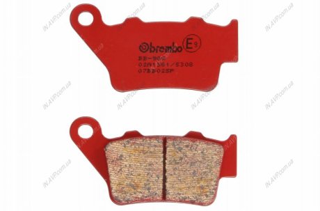 Тормозные колодки зад. МОТО Brembo 07BB02SP