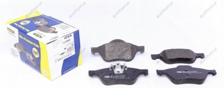 Комплект тормозных колодок, дисковый тормоз ICER Brakes 181860 (фото 1)