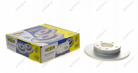 Диск гальмівний ICER ICER Brakes 78BD3259-2