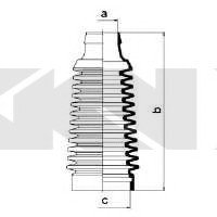 Пыльник рулевого механизма GKN 83532 (фото 1)