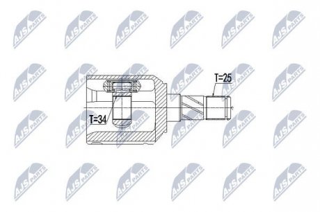 Шарнир равных угловых скоростей NTY NPW-CH-039