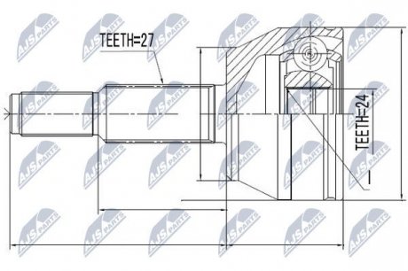 Шарнир равных угловых скоростей NTY NPZ-FR-048