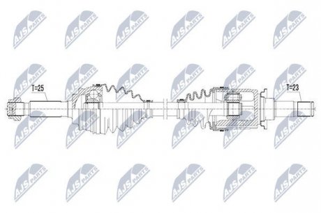 Полуось NTY NPW-CH-048