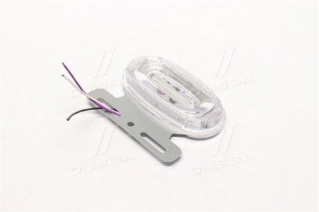 Фонарь габаритный (белый) 9D LED 24V (с бегущим поворотником, подсветкой борта) TEMPEST TP 97-27-99 (фото 1)