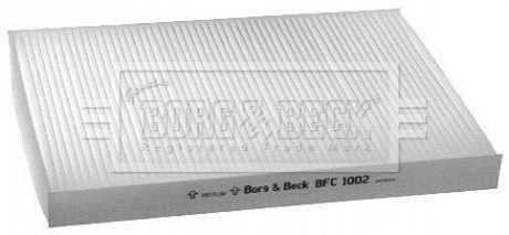 Фильтр, воздух во внутренном пространстве Borg & Beck BFC1002 (фото 1)