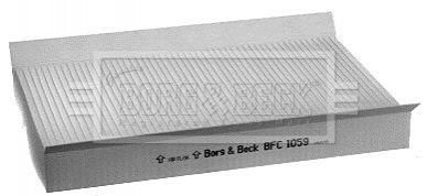 Фильтр, воздух во внутренном пространстве Borg & Beck BFC1059