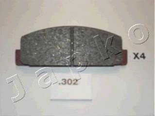Комплект тормозных колодок, дисковый тормоз JAPKO 51302 (фото 1)