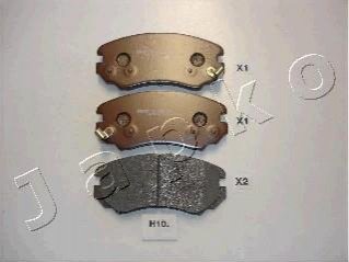 Гальмівні колодки дискові пер. Elantra 00-, Sonata 05-, Tucson, Sportage 04-/ Optima 12- JAPKO 50H10