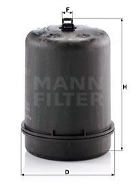 FILTR OLEJU MANN TRUCK MANN-FILTER ZR 9007