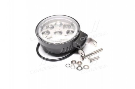 Фара LED круглая 27W <ДК> Дорожная Карта DK 27-E