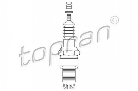 Свеча зажигания TOPRAN 107 123